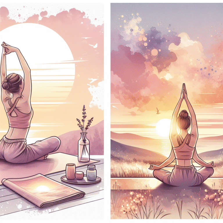 Morning and Evening Ease: 10-Minute Yoga for Beginners
