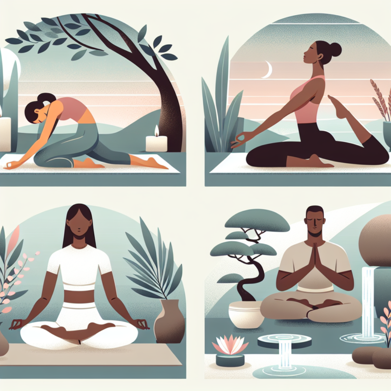 simple yoga movements to ease stress and tension