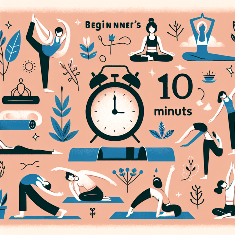 10-minute yoga for beginners to boost flexibility