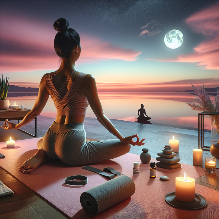 10-minute evening yoga for restful sleep