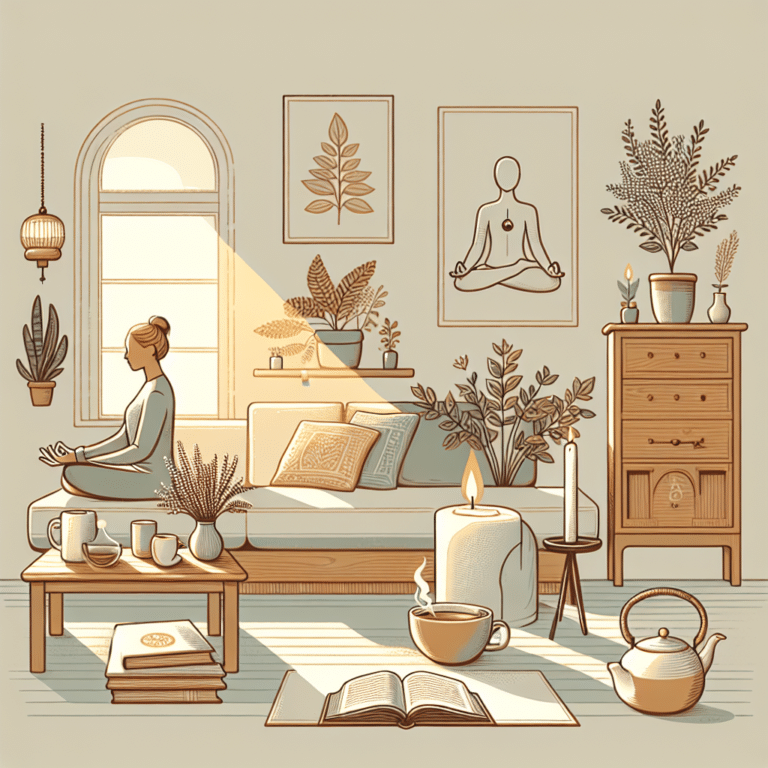 poses for cultivating calmness and clarity at home