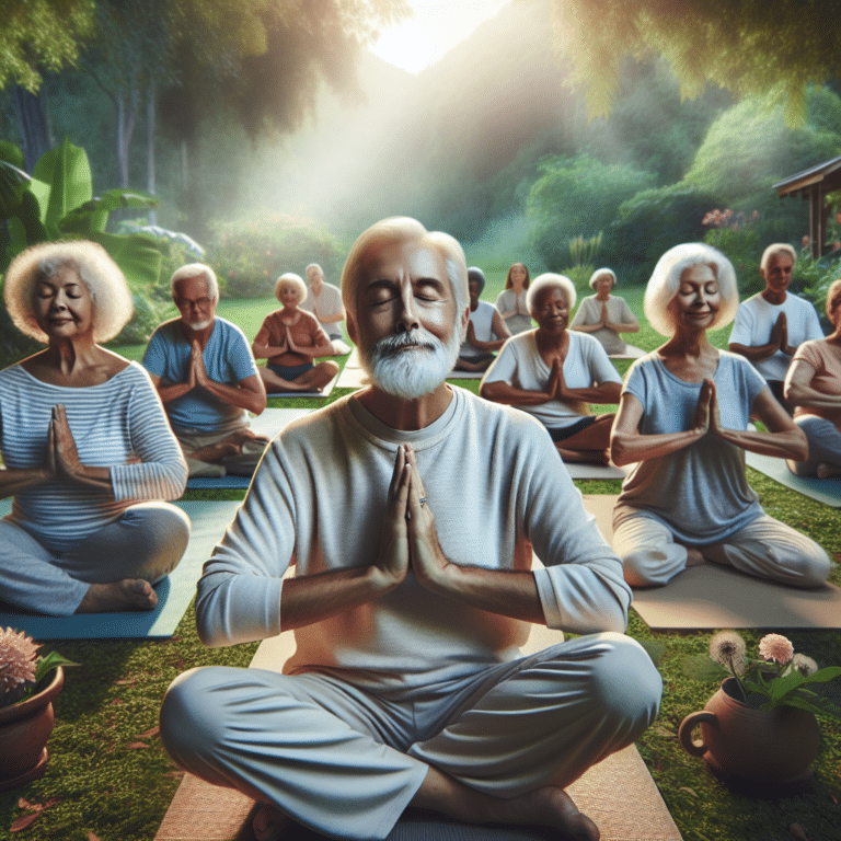 accessible gentle yoga for seniors