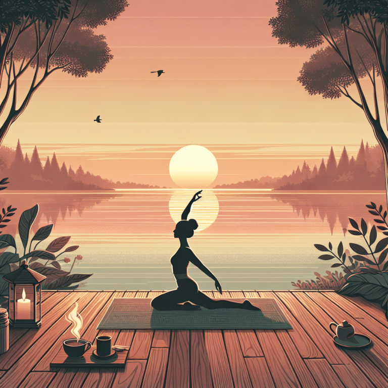 refreshing morning yoga routine for newbies