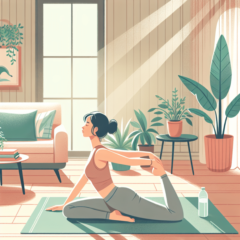 yoga routine to improve flexibility at home