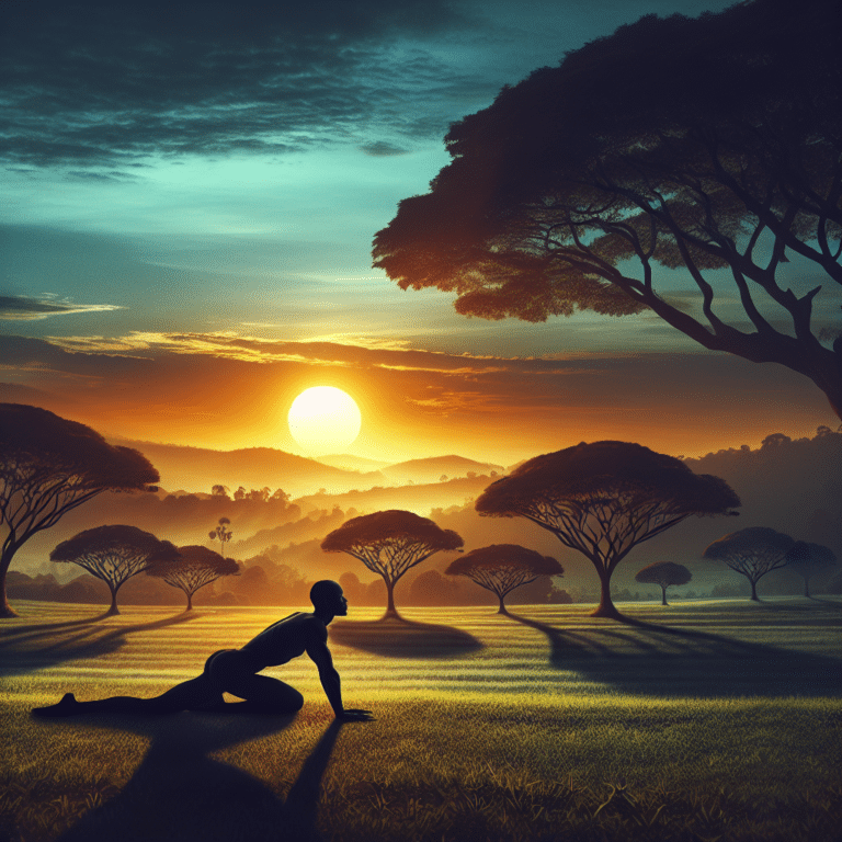 yoga stretches for unwinding after a long day