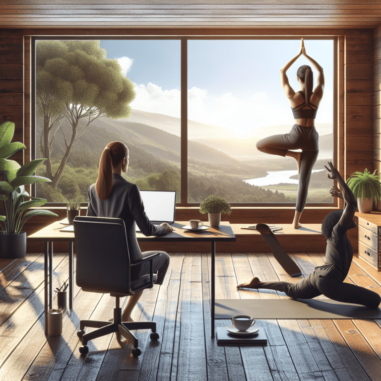 yoga for improving flexibility during work breaks