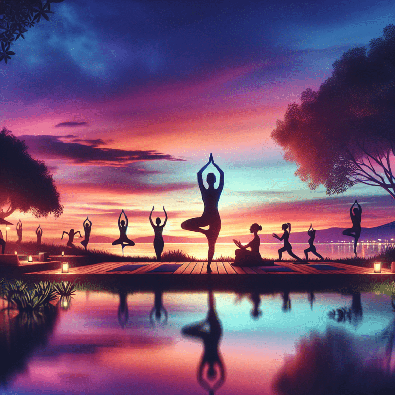 gentle flow yoga for peaceful evenings